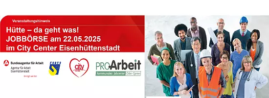 Jobbörse im City Center Eisenhüttenstadt am 22.05.2025