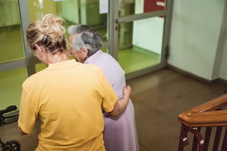 Patientenbetreuung Physiotherapie